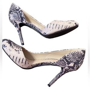 Chinese Laundry Snake Print Stiletto Heels Size 8.5